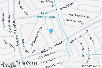 Map image of the property - 27 Princess Rose Dr