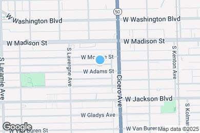 Map image of the property - 4844 W Adams St