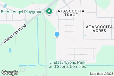 Map image of the property - 16919 Beretta Bend Dr