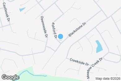 Map image of the property - 7301 Blackstone Dr