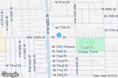 Map image of the property - 2660 W 76th St