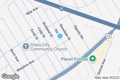 Map image of the property - 1109 Kirk St