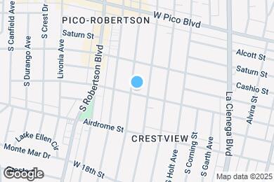 Map image of the property - 1546 S Shenandoah St