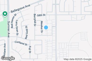 Map image of the property - 5961 Silveira St