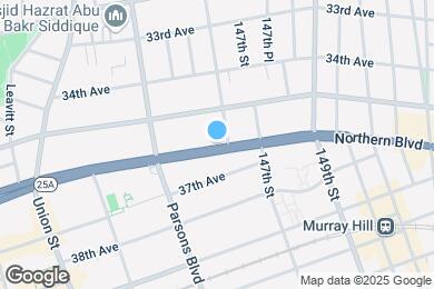 Map image of the property - 144-77 Northern Blvd