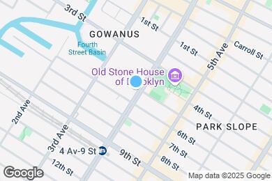 Map image of the property - 380 4th Ave