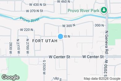 Map image of the property - 169 N 2400 W