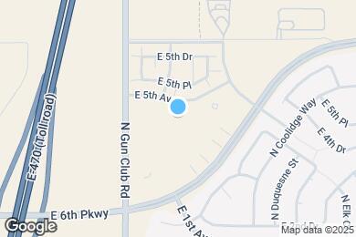 Map image of the property - 23633 E 3rd Pl
