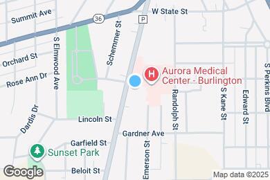 Map image of the property - 308 McHenry St