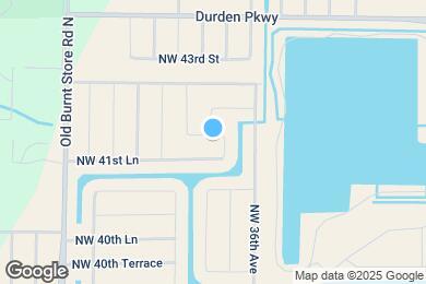 Map image of the property - 3672 NW 42nd St