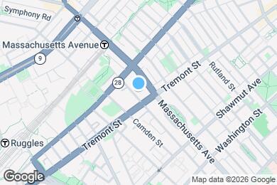 Map image of the property - 255 Northampton St