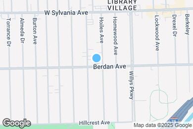 Map image of the property - 1380 Berdan Ave