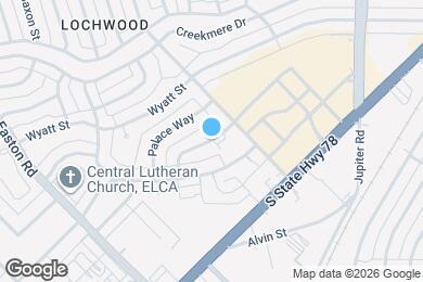 Map image of the property - 10911 Marchant Cir