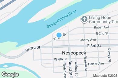 Map image of the property - 410 W 2nd St