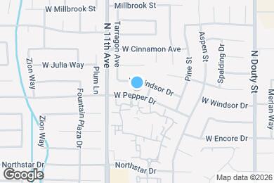 Map image of the property - 520 W Pepper Dr