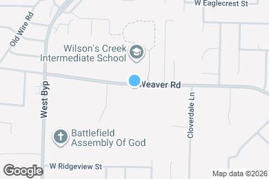 Map image of the property - 4036 W Weaver Rd