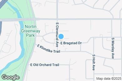 Map image of the property - Cleveland and Townpark Townhomes