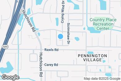 Map image of the property - 15706 Crying Wind Dr
