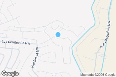 Map image of the property - 1987 Tesoro Loop NW