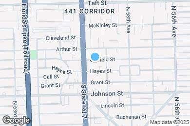 Map image of the property - 5931 Garfield St