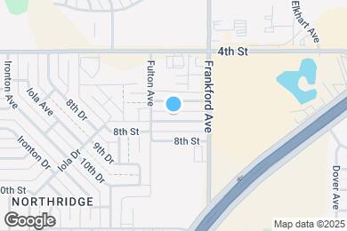 Map image of the property - 5808 8th St