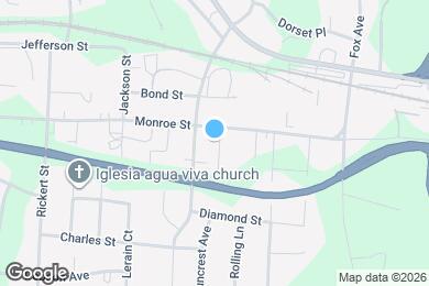 Map image of the property - 804 Jost St
