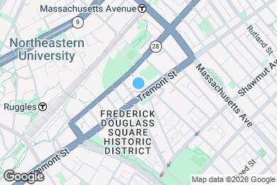 Map image of the property - 957 Tremont St