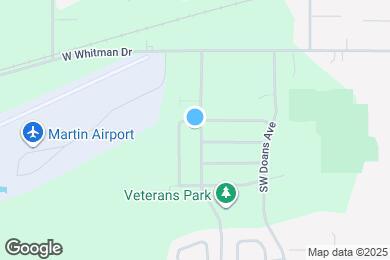 Map image of the property - 314 SW Homestead Ave