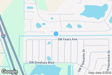 Map image of the property - 2009 SW Fears Ave