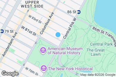 Map image of the property - 7 W 82 St