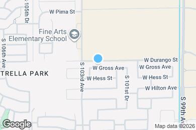 Map image of the property - 10228 W Gross Ave