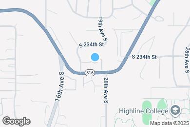 Map image of the property - 23410 18th Ave S