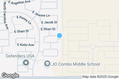 Map image of the property - 38023 N Jonathan St