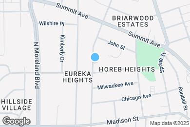 Map image of the property - 417 N Washington Ave