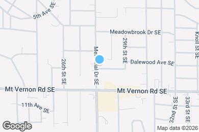 Map image of the property - 662 Memorial Dr SE