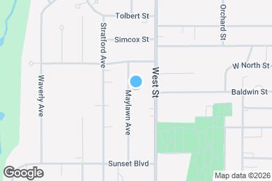 Map image of the property - 297 Maylawn Ave