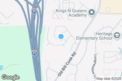 Map image of the property - 2847 High Tide Dr