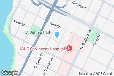 Map image of the property - 738 S Jackson St