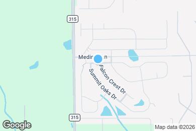 Map image of the property - 3800 Falcon Crest Dr