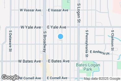 Map image of the property - 2765 S Sherman St