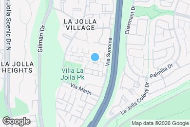 Map image of the property - 3275 Caminito Eastbluff