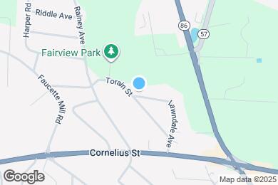 Map image of the property - 185 Lawndale Ave