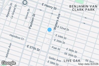 Map image of the property - 1008 E 34th St