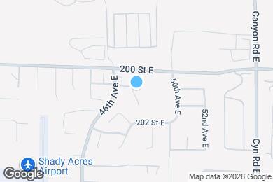 Map image of the property - 20103 47th Avenue Court E