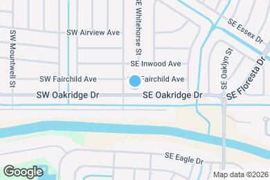 Map image of the property - 329 SE Oakridge Dr