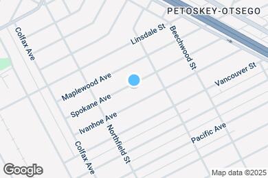 Map image of the property - 5287 Spokane St