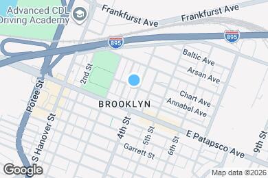Map image of the property - 3544 4th St