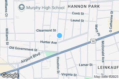Map image of the property - 1754 Hunter Ave