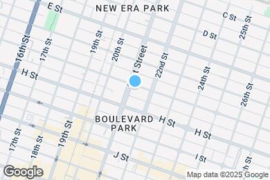 Map image of the property - 701 21st St