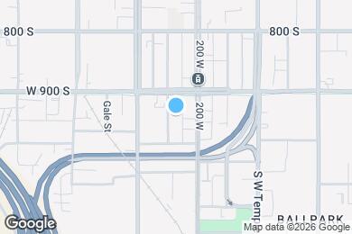 Map image of the property - 933 S Washington St